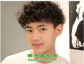 男士小卷发型图片,时尚潮流的优雅演绎